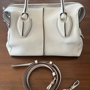 TODS Small D-Styling Tote bag in Cream